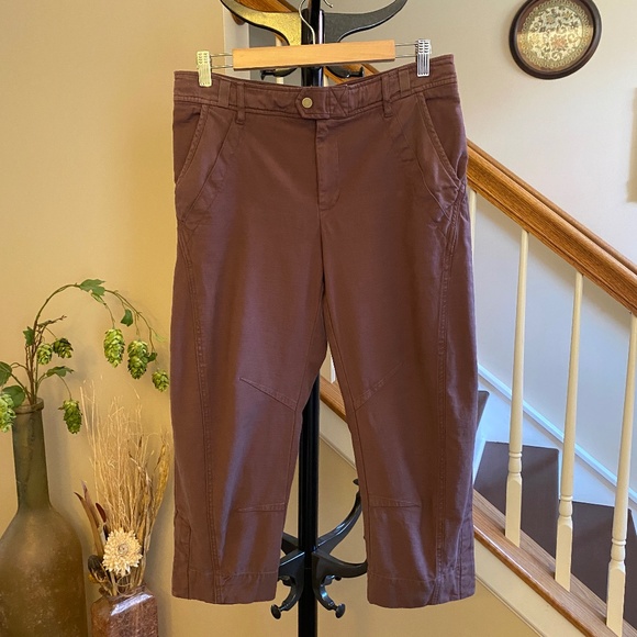 Anthropologie The Berkley Cropped Pants Size Small - Picture 7 of 16